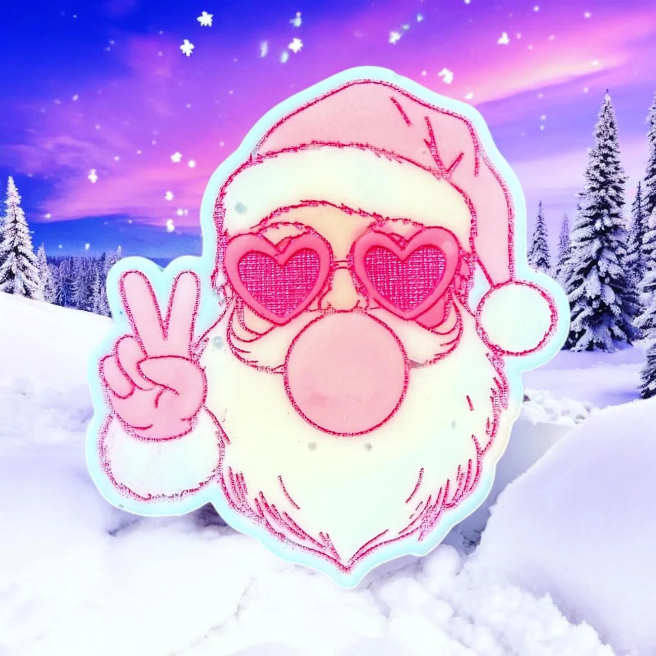 Santa Bubblegum Duo – The Silicone Lab