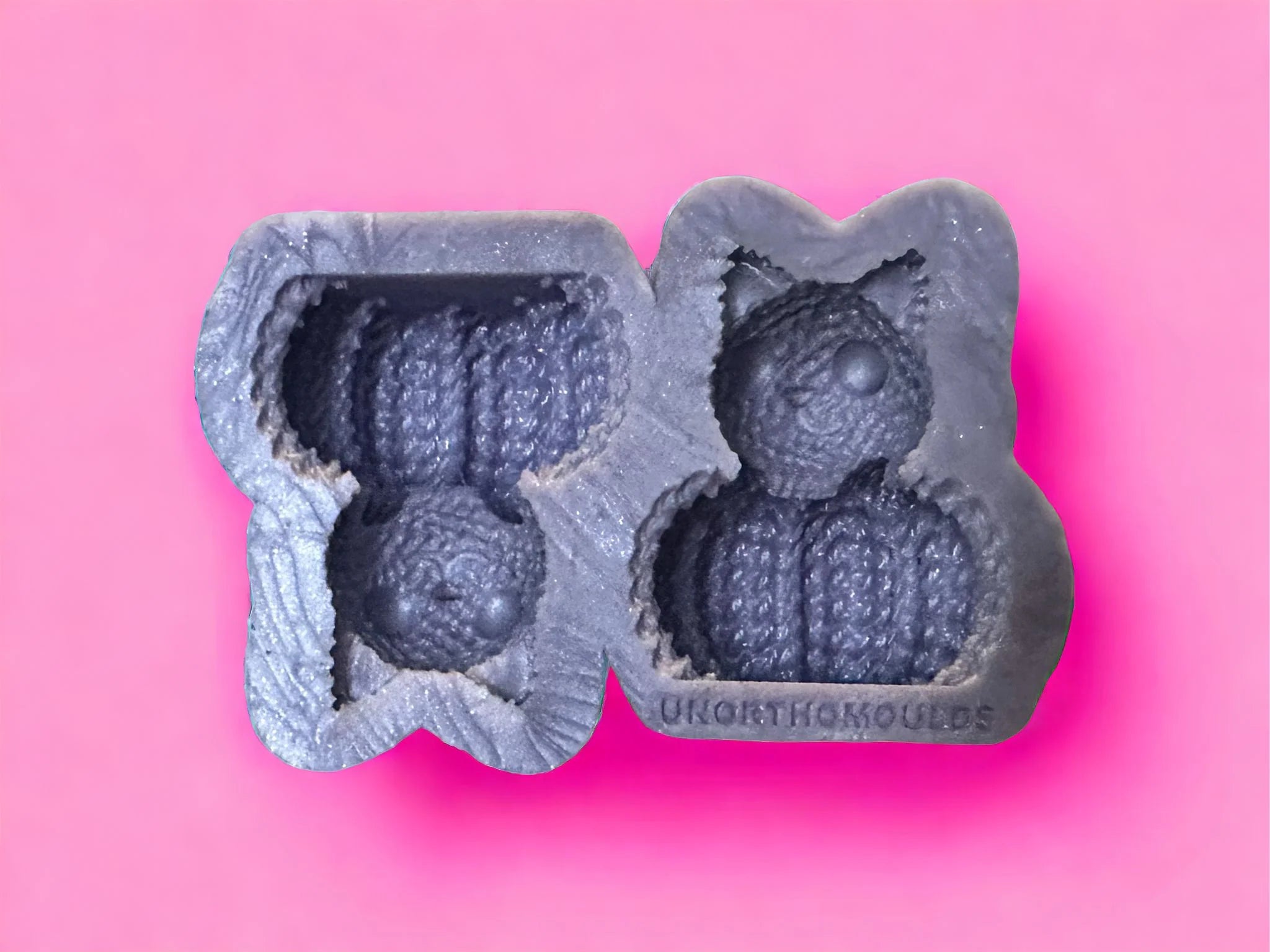 3D Pumpkin Cat Duo