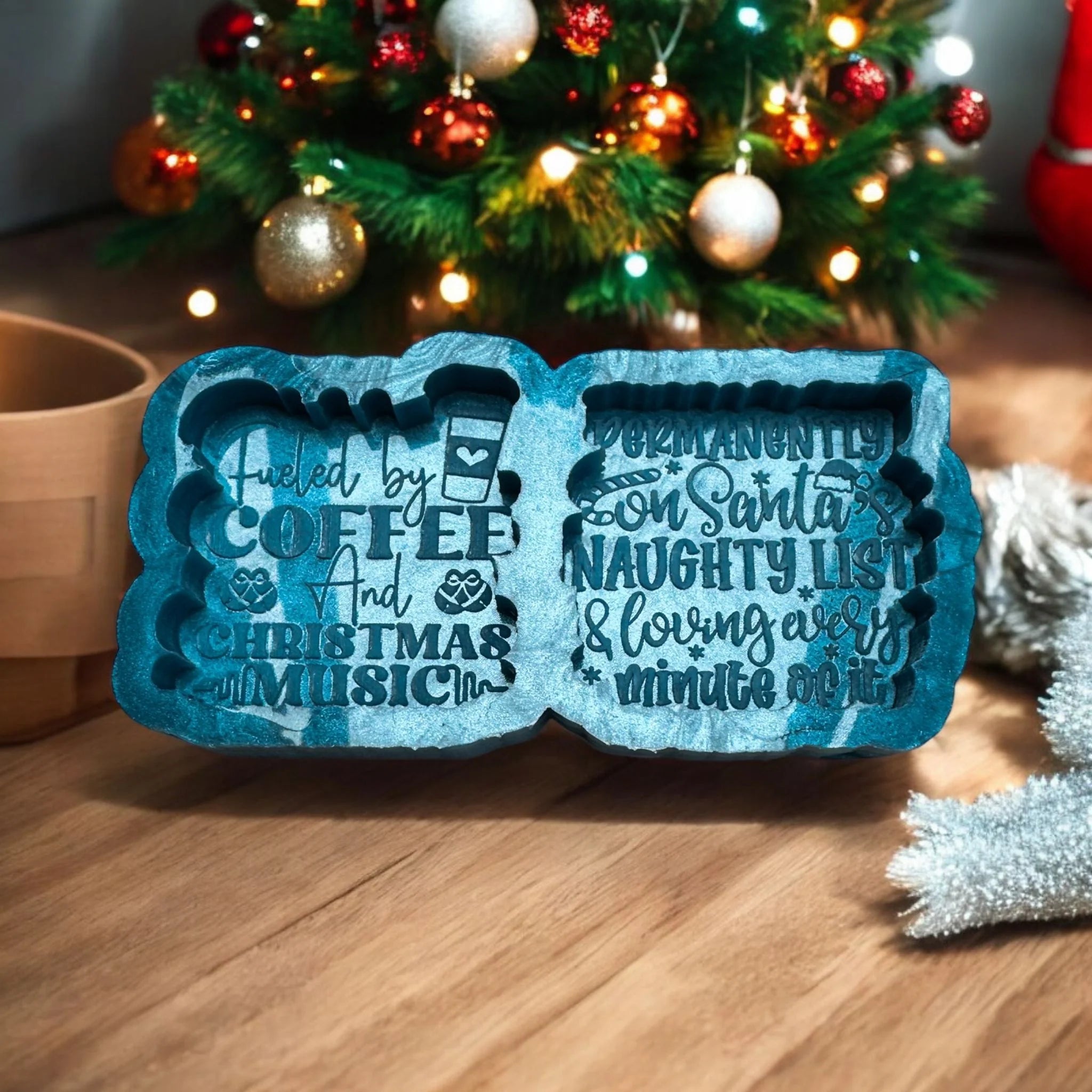 Coffee Christmas & Naughty List Duo