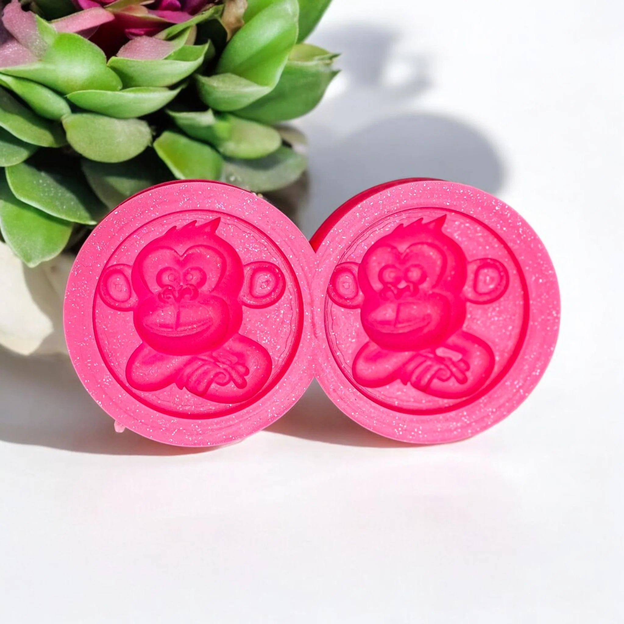 3D Monkey Duo