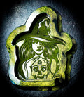 Witch With Skull