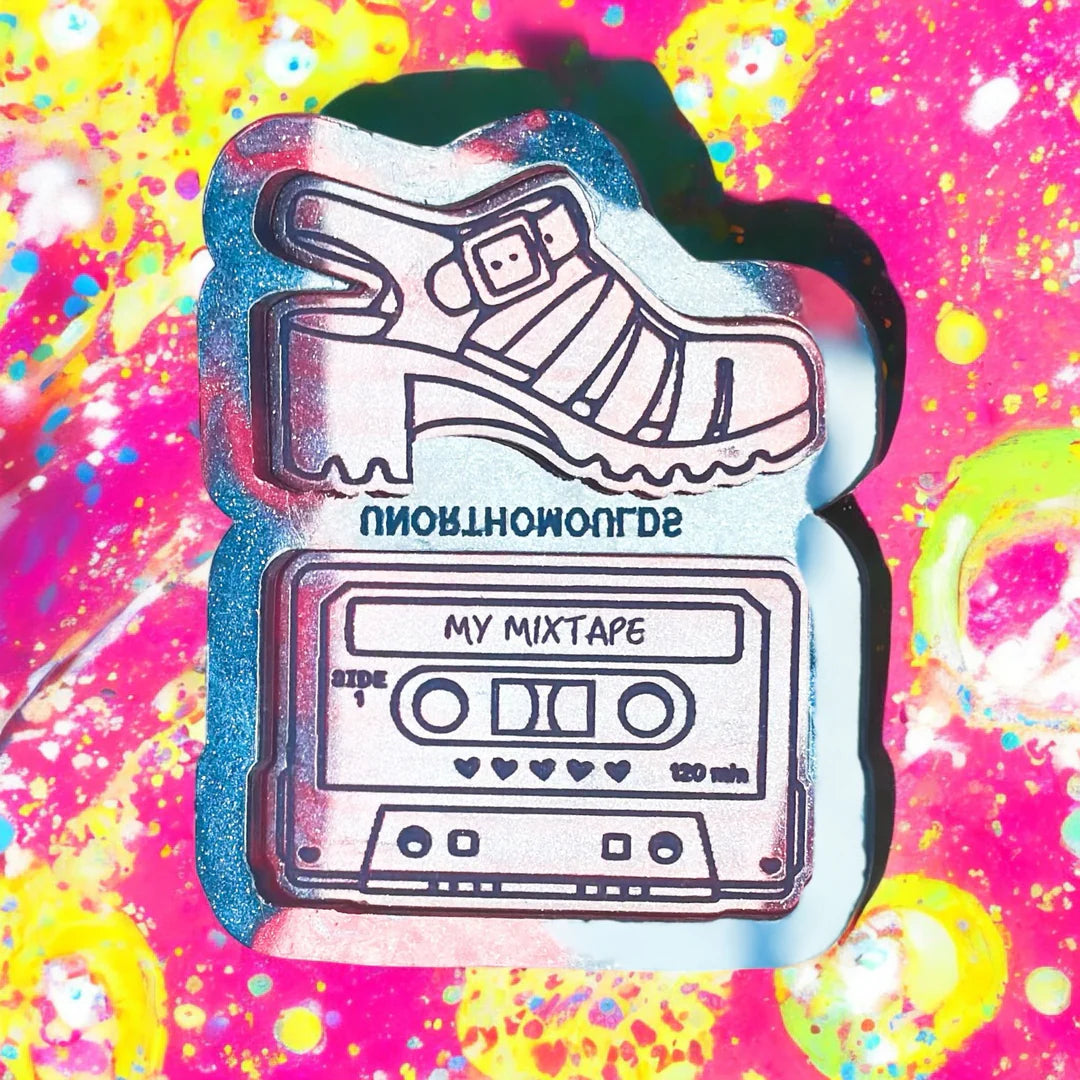 Jelly Shoe & Cassette Tape Duo