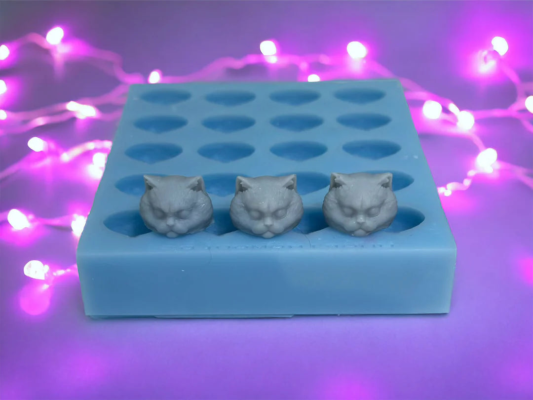3D Cat Head 'CHUNKIES'