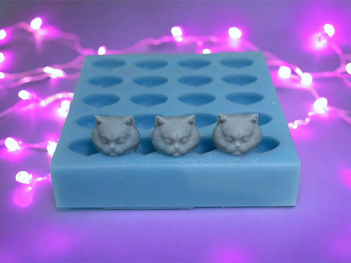 3D Cat Head 'CHUNKIES'