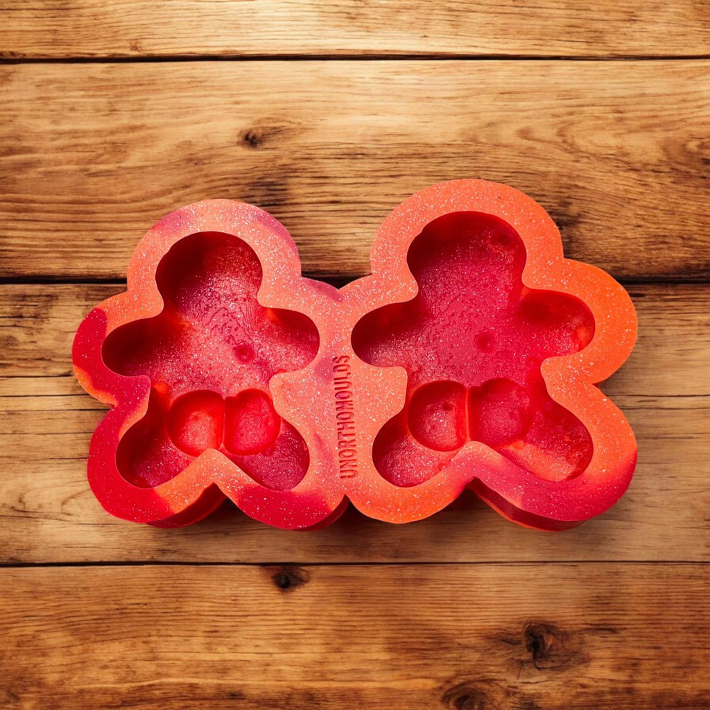 3D Cheeky Gingerbread Man Duo