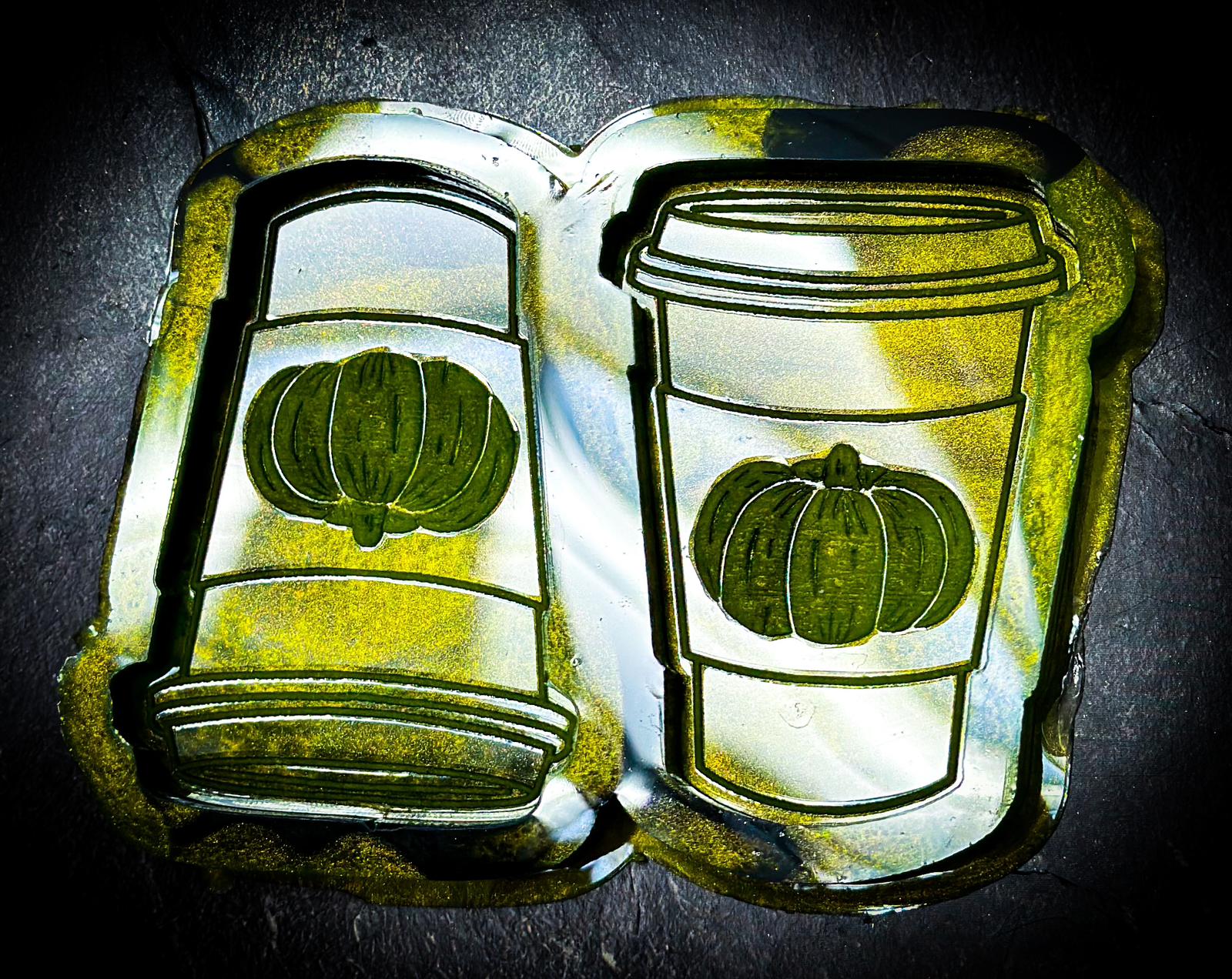 Pumpkin Coffee Cup Duo