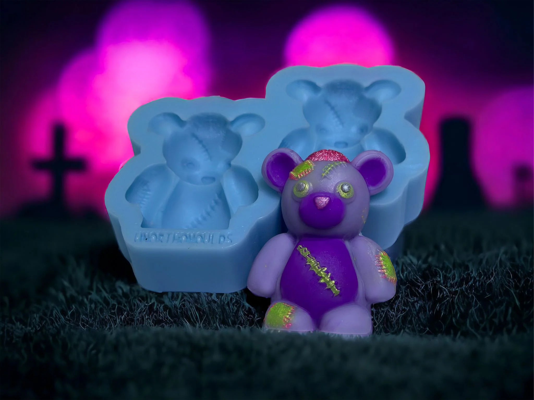 3D Zombie Teddy Duo