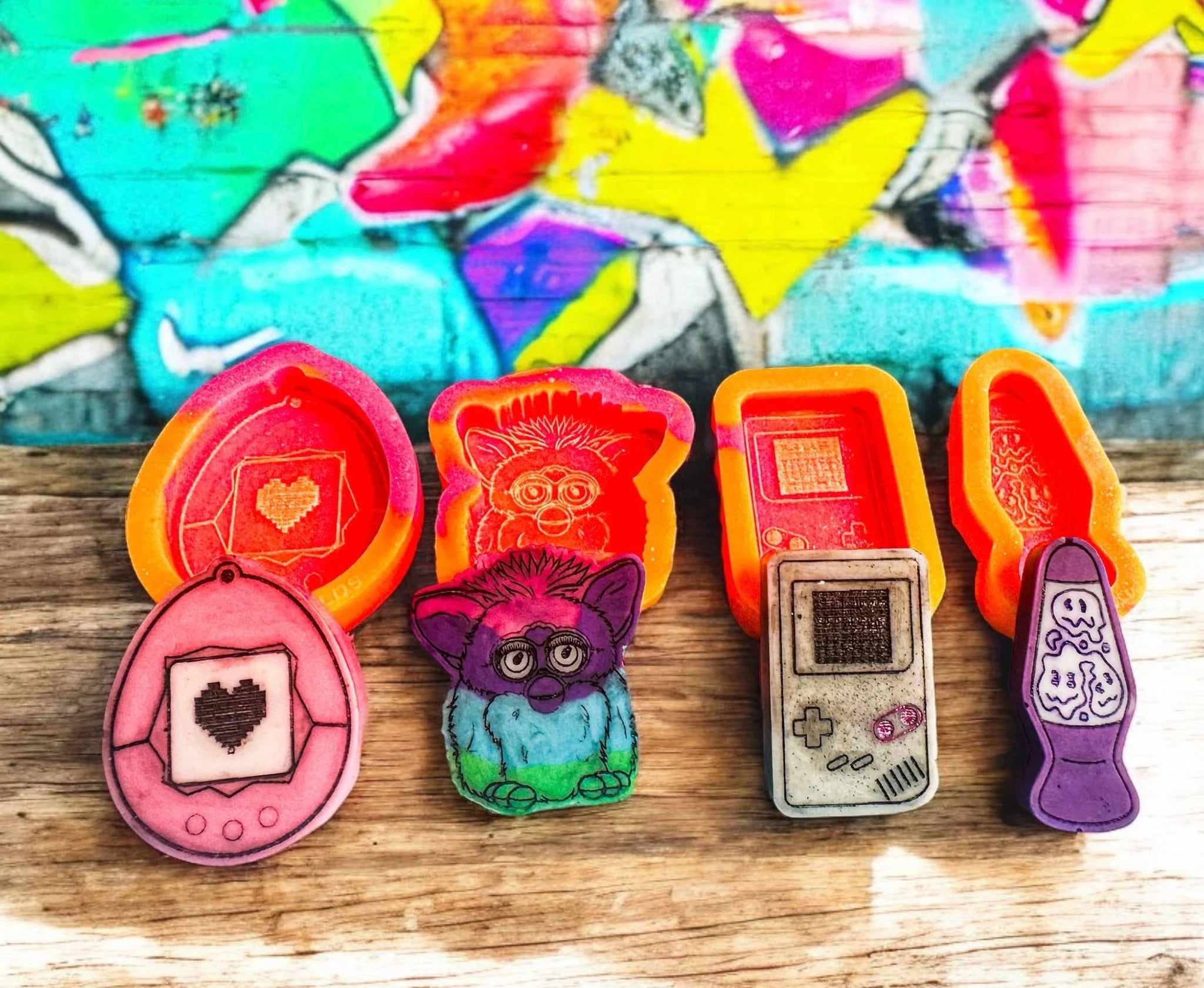 90’s Retro 8mm Mini Set of 4