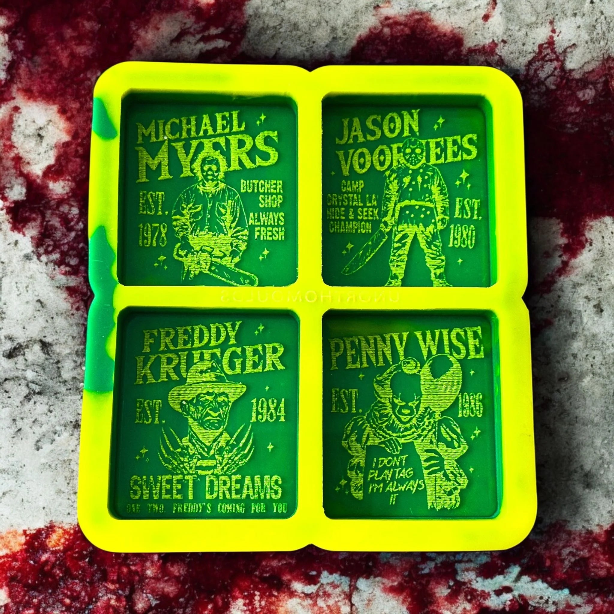 Horror Squares (Set of 4)