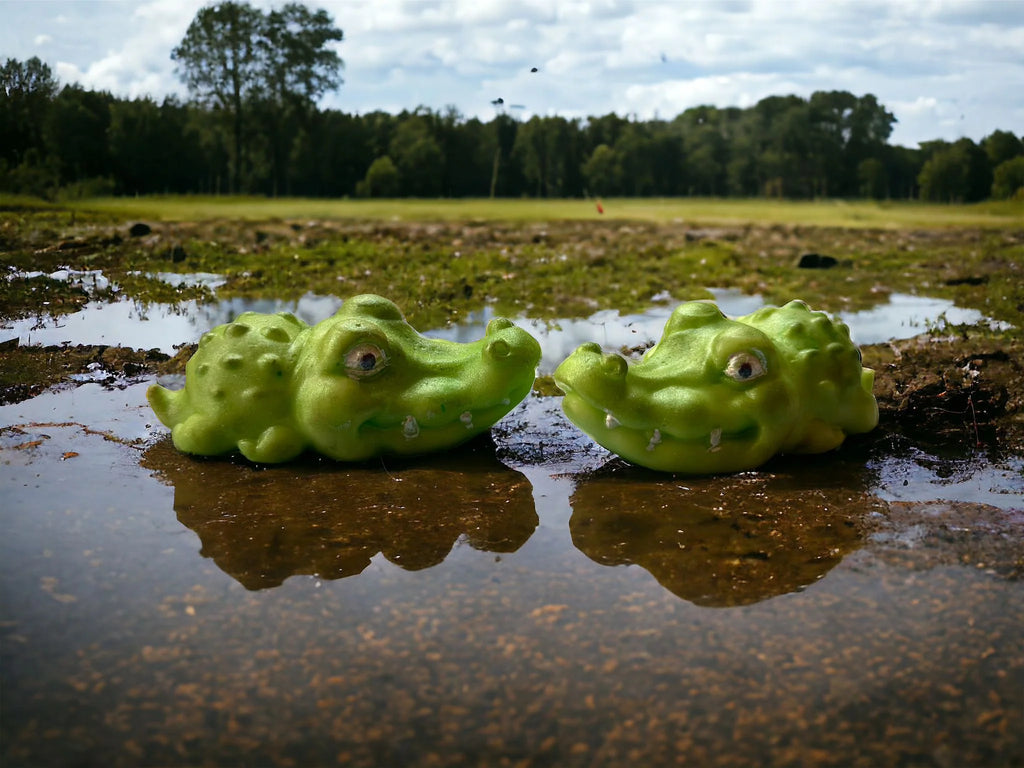 3D Alligator Duo