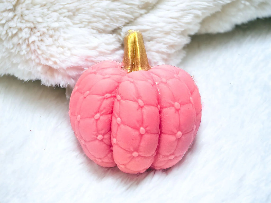 3D Quilted Pumpkin (Flat Back) Duo