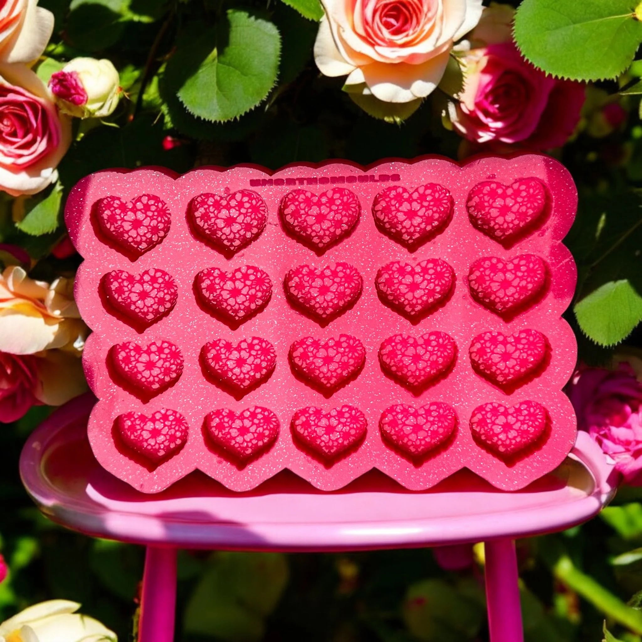 Flower Heart Flat CHUNKIES