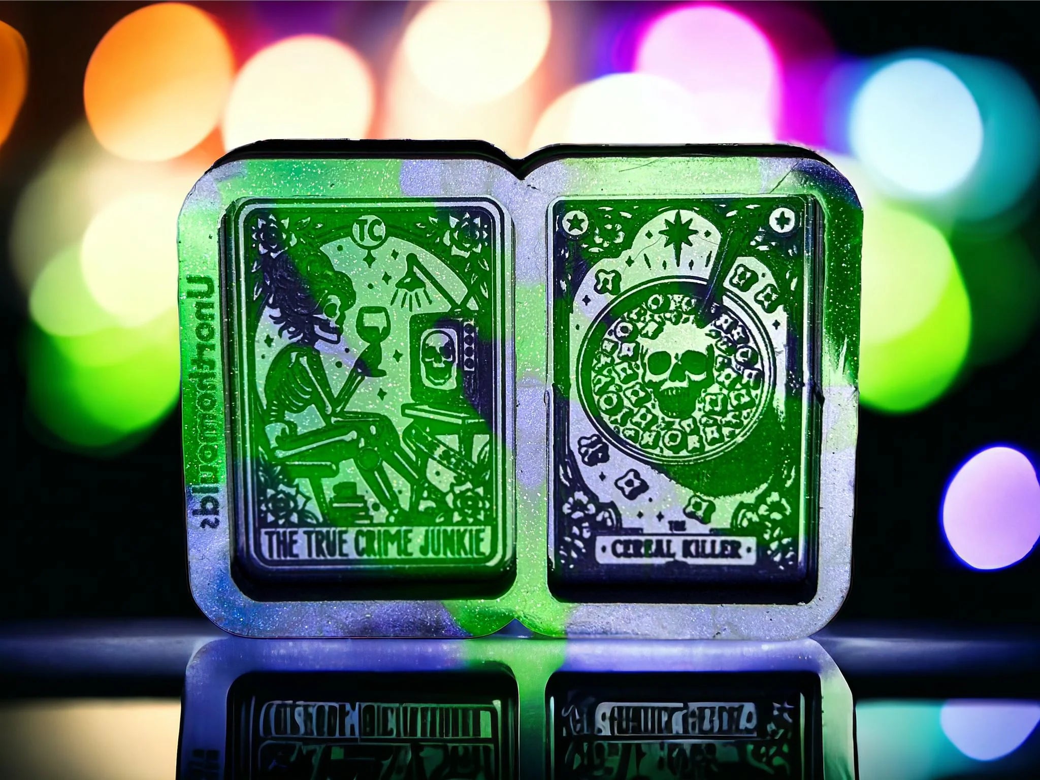 Crime Junkie/Cereal Killer Tarot Card Duo