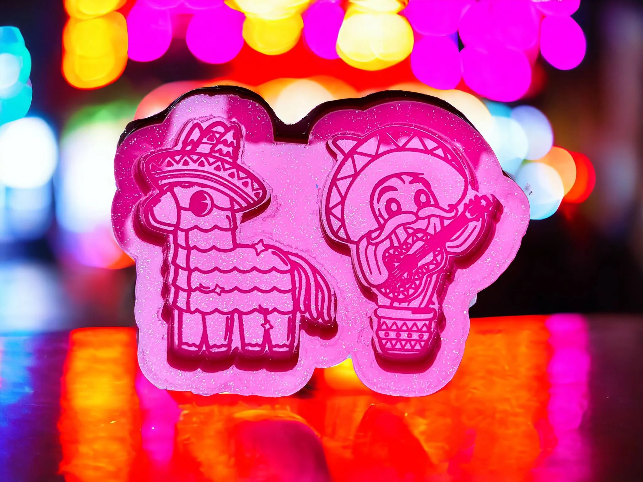Mexican Piñata & Cactus Duo