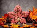 3D Autumn Leaf