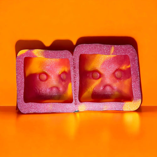 3D Angry Toasted Marshmallow Duo
