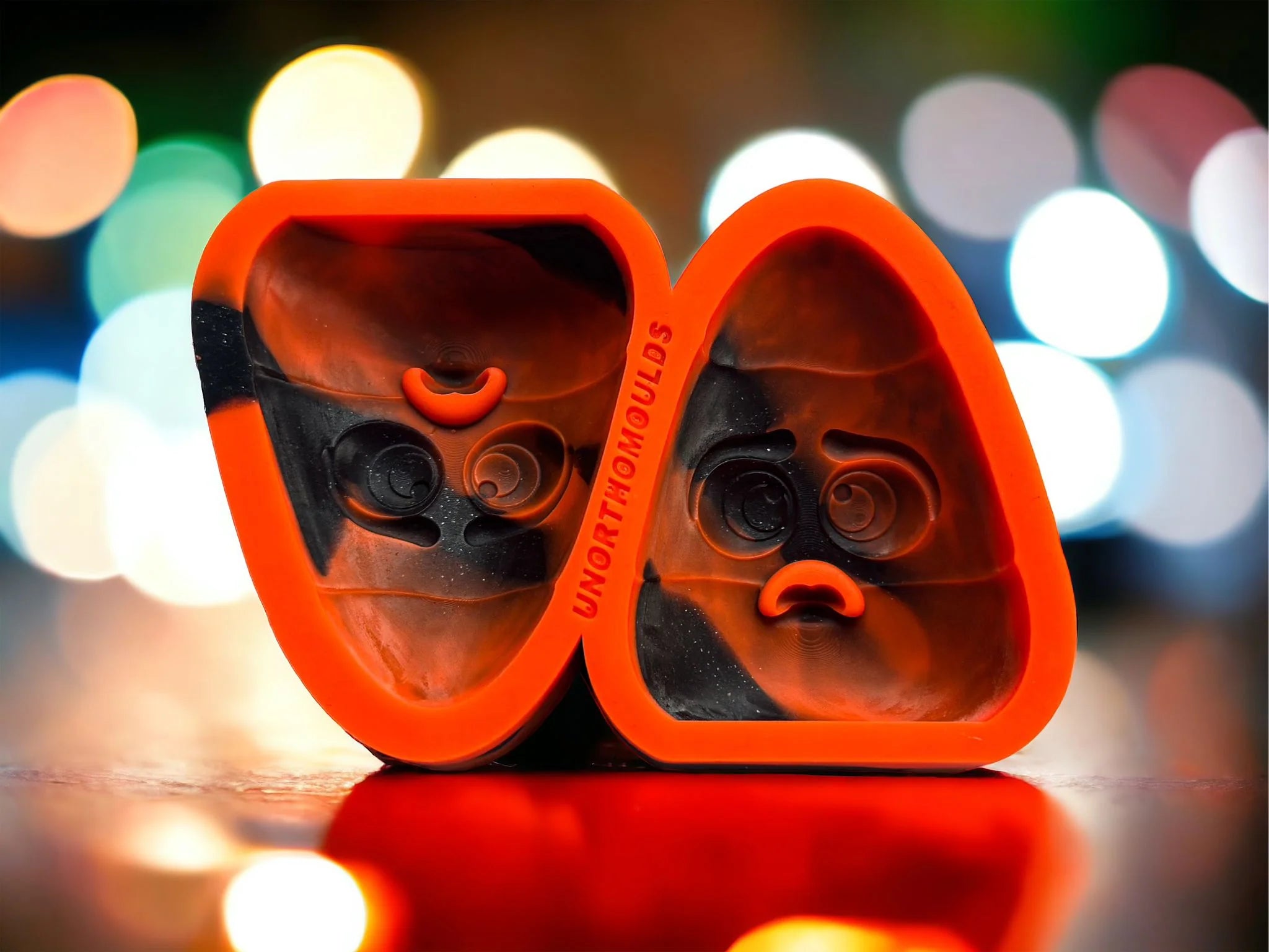 3D Candy Corn Duo