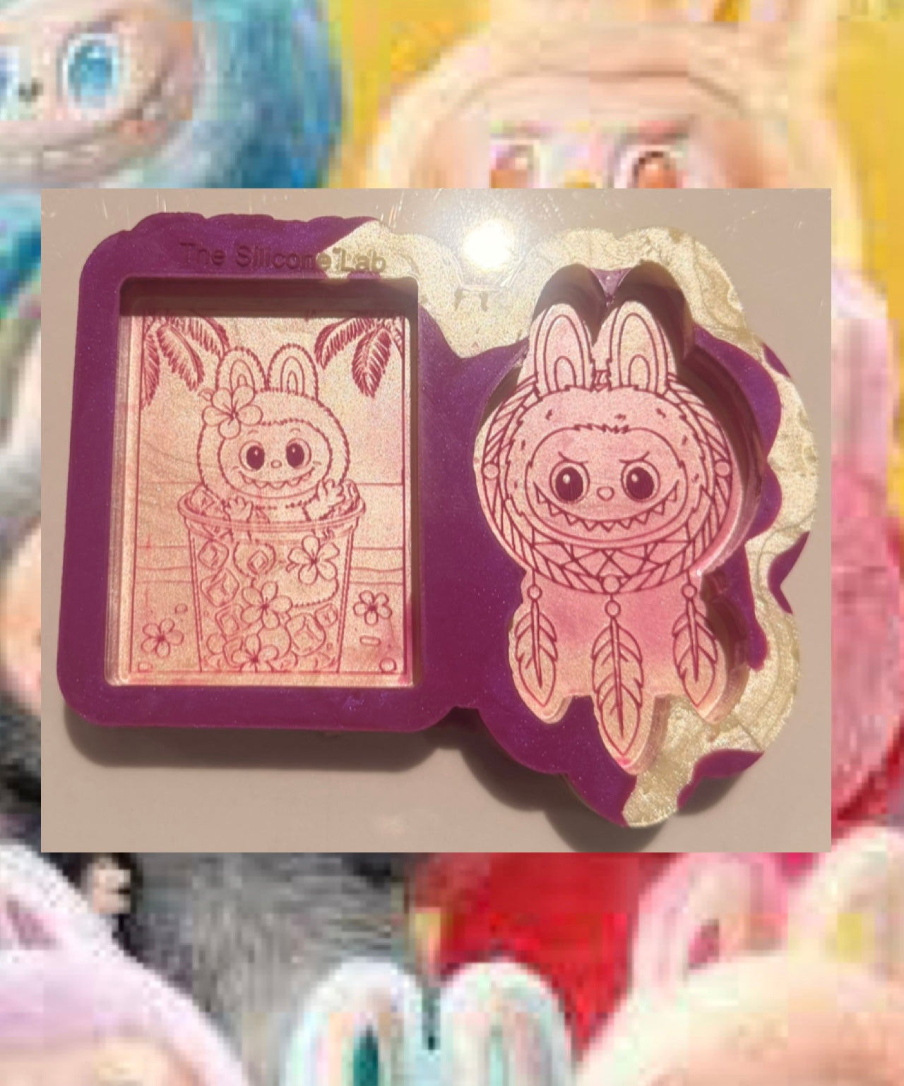 Labubu Dream Catcher & Flower Duo