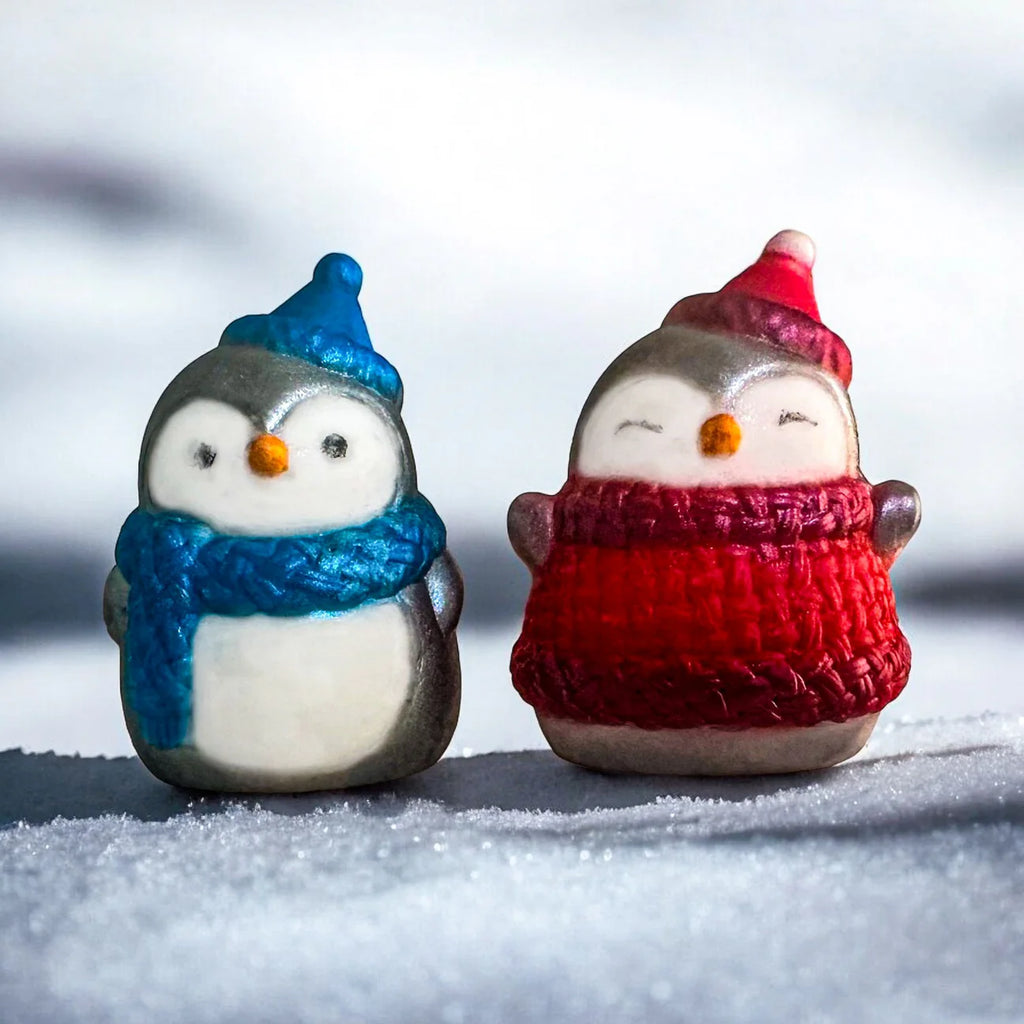 3D Penguin Duo