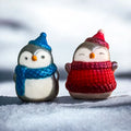 3D Penguin Duo