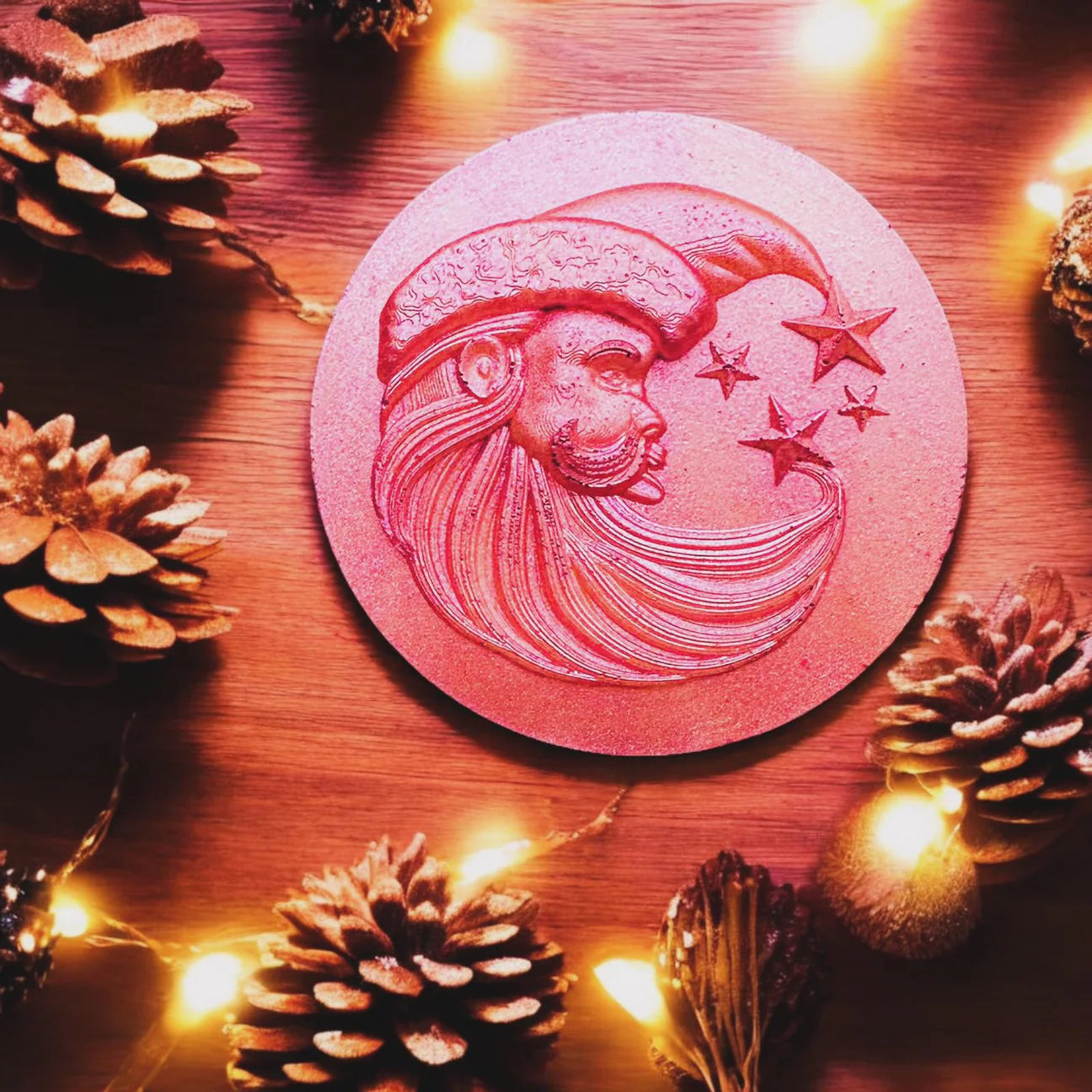 3D Santa Moon Slab Duo