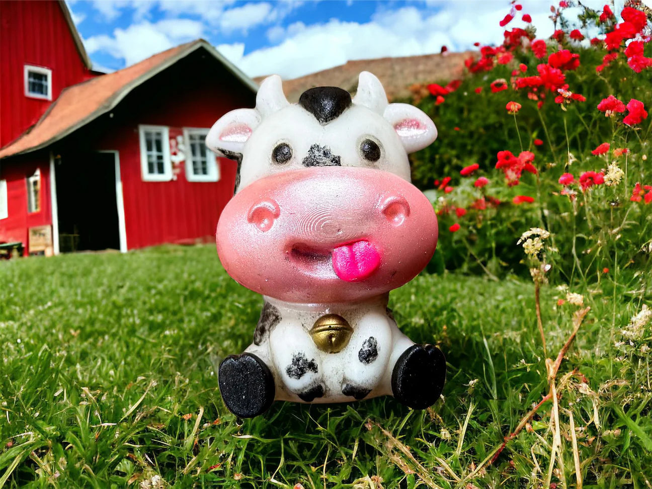 3D Cow Duo