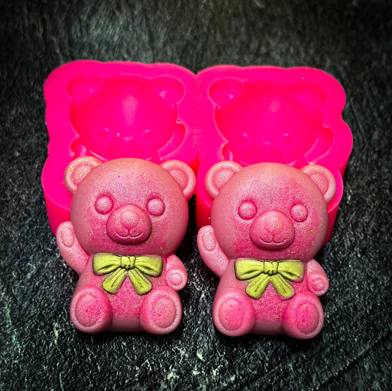3D Teddy Bear Duo