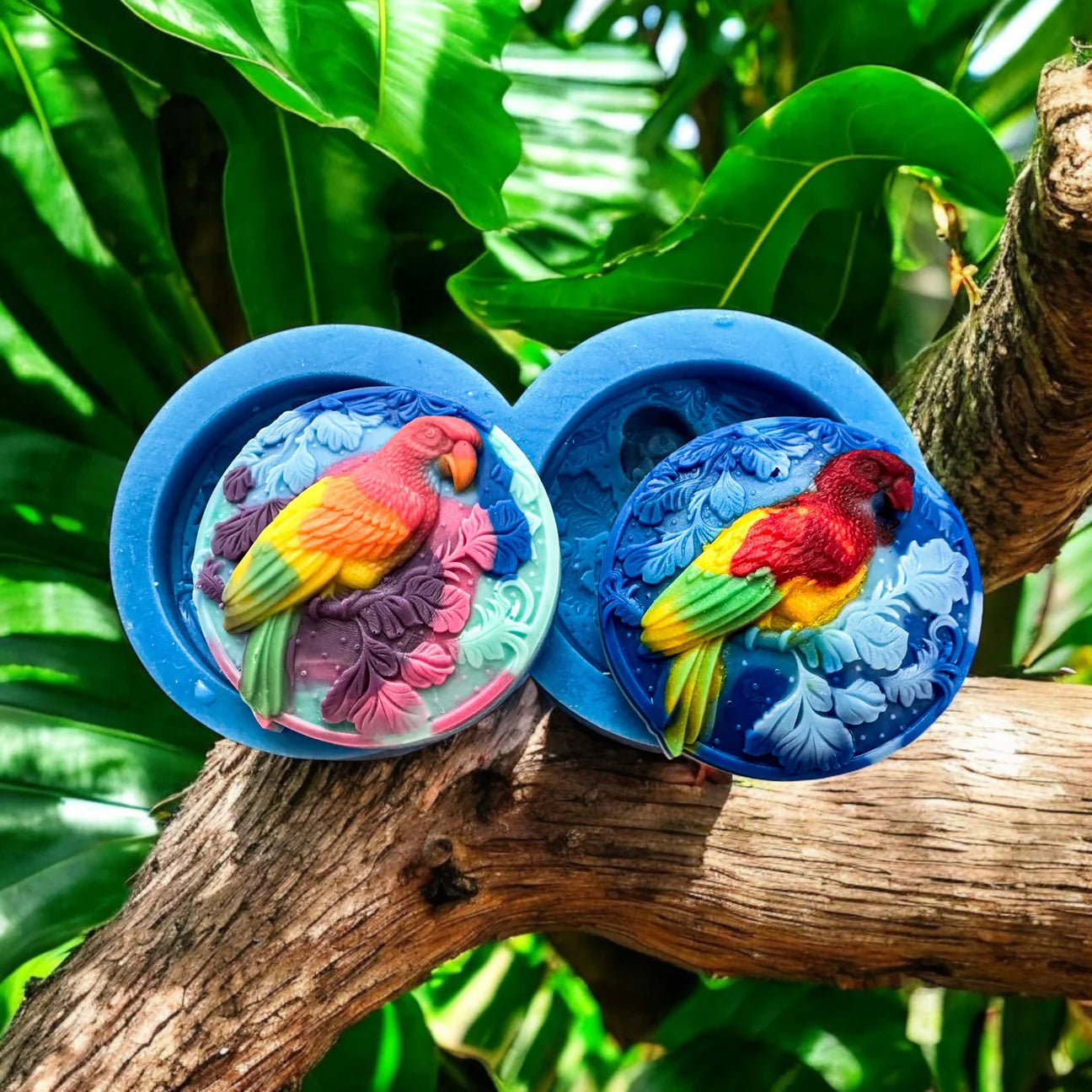 3D Parrot Duo