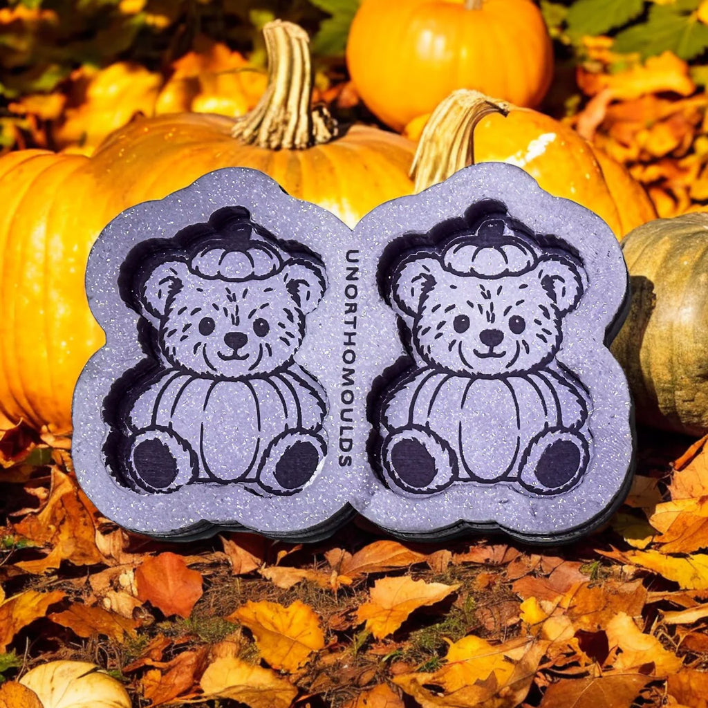 Jellycat Teddy Bear Pumpkin Duo