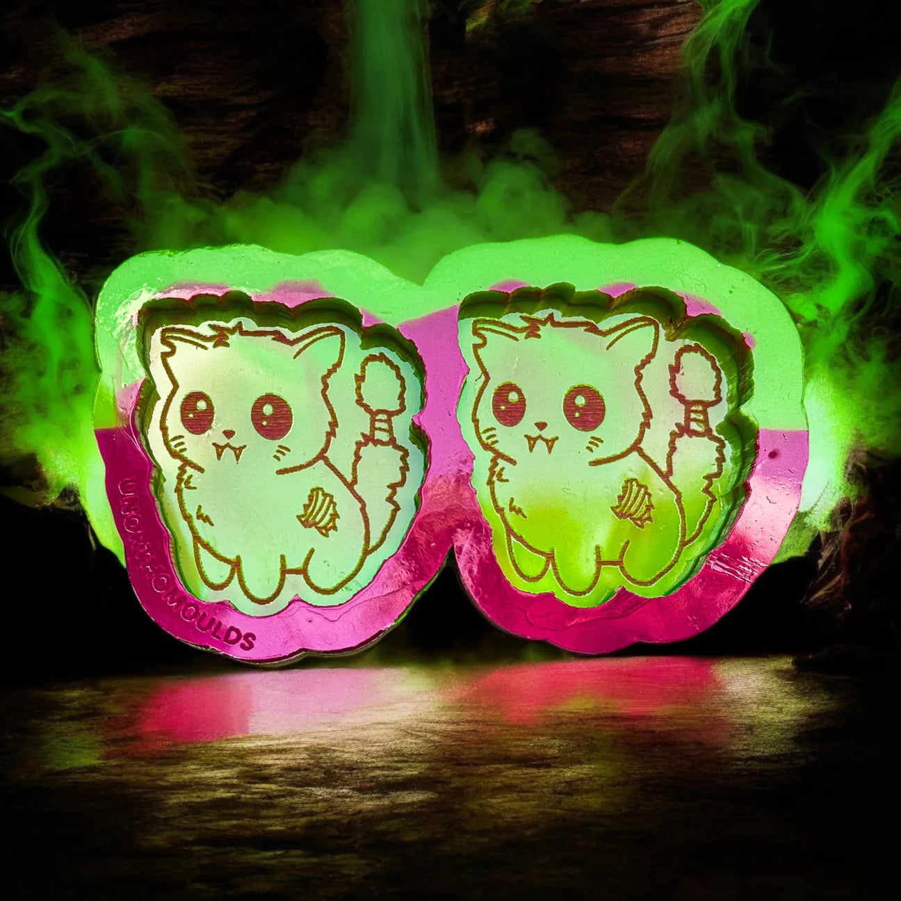 Vampire Zombie Cat Duo