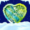 Creepy Christmas Heart