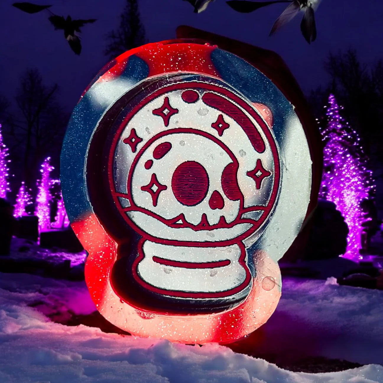 Skull Snowglobe Mini