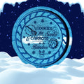 Christmas Plate ( Carrot & Cookie Are Raised)
