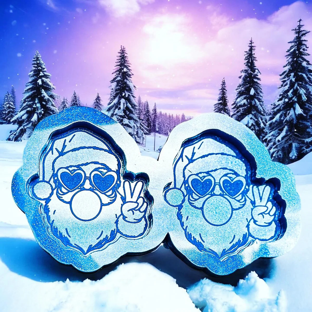 Santa Bubblegum Duo