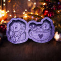 Christmas Capybara Duo