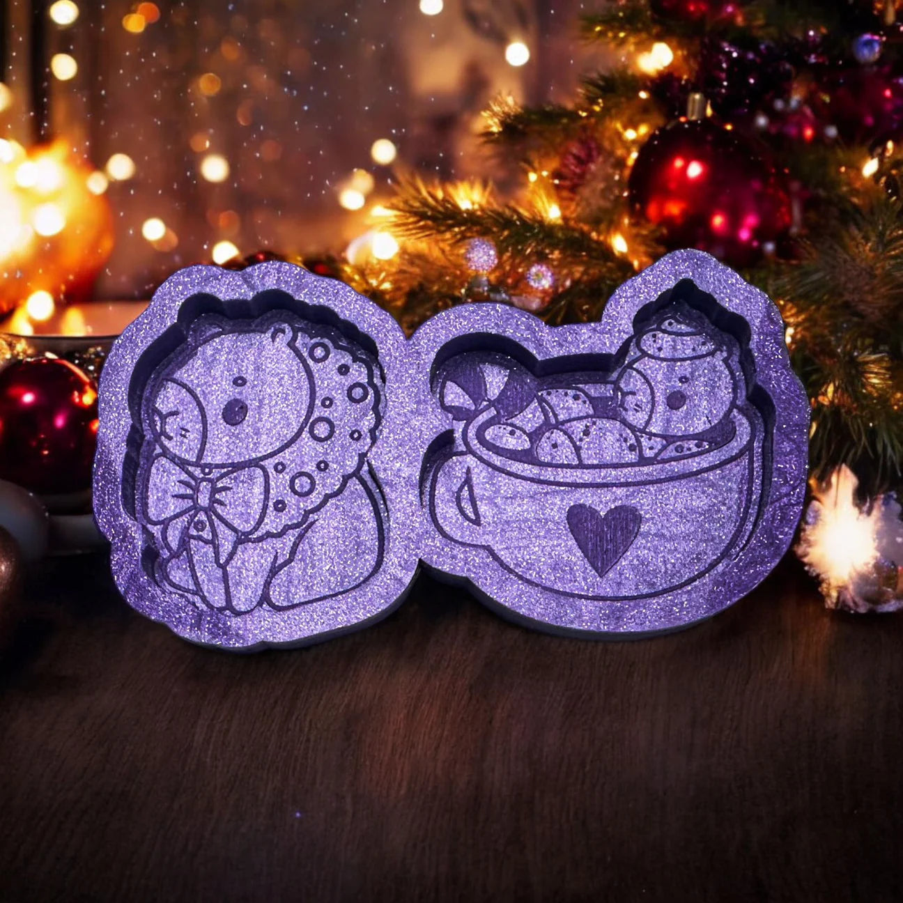 Christmas Capybara Duo