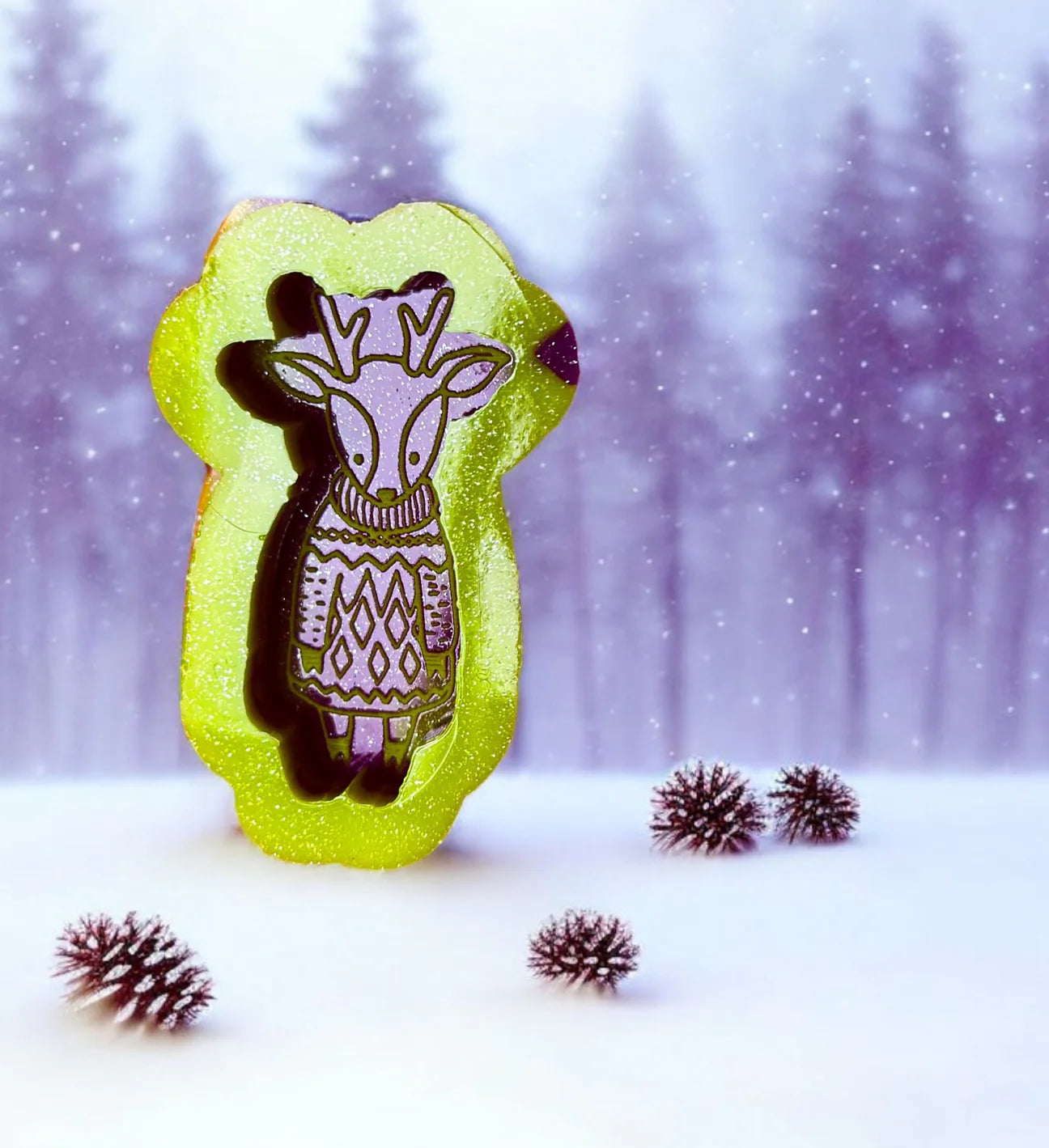Knitted Deer Mini