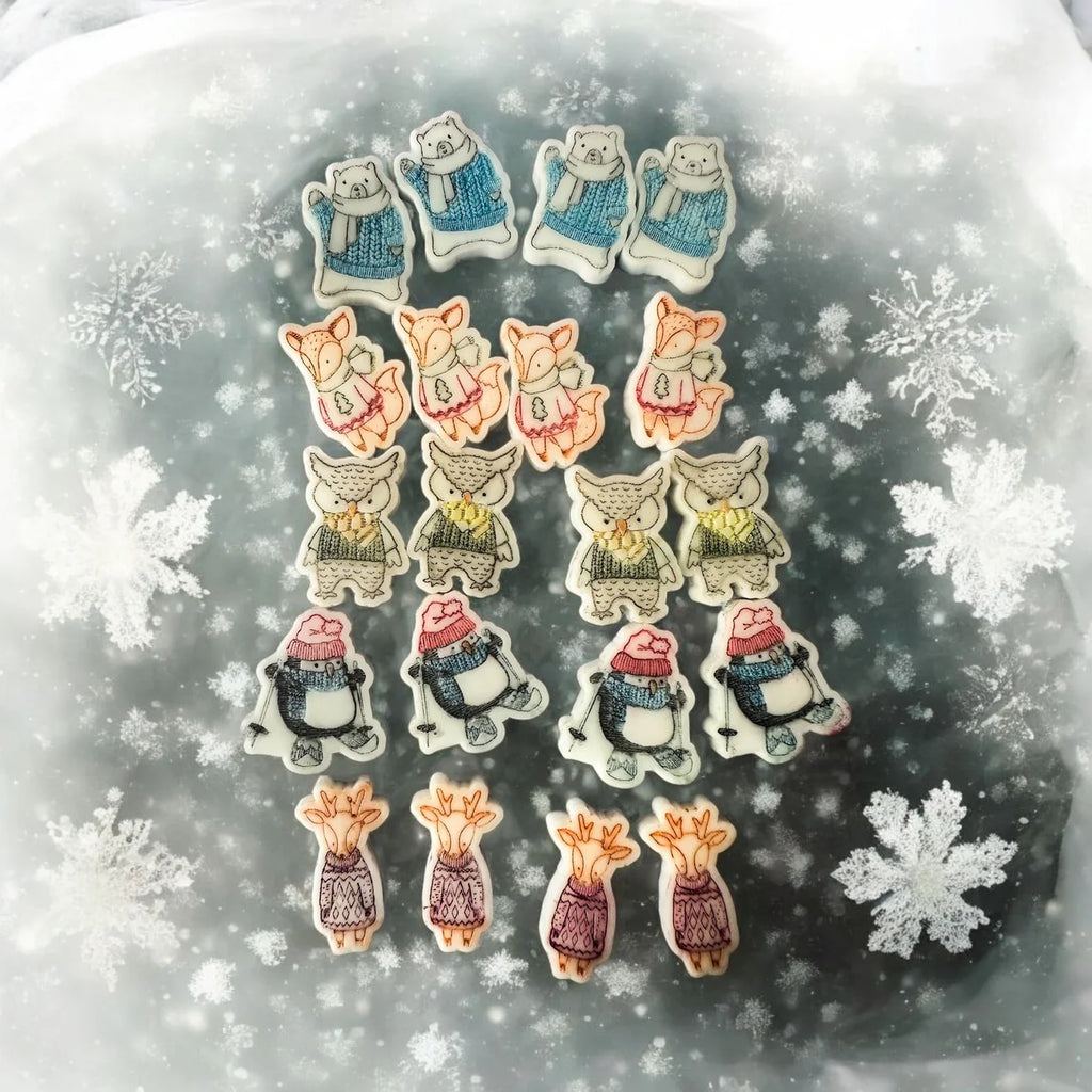 Christmas Animal Mini Toppers