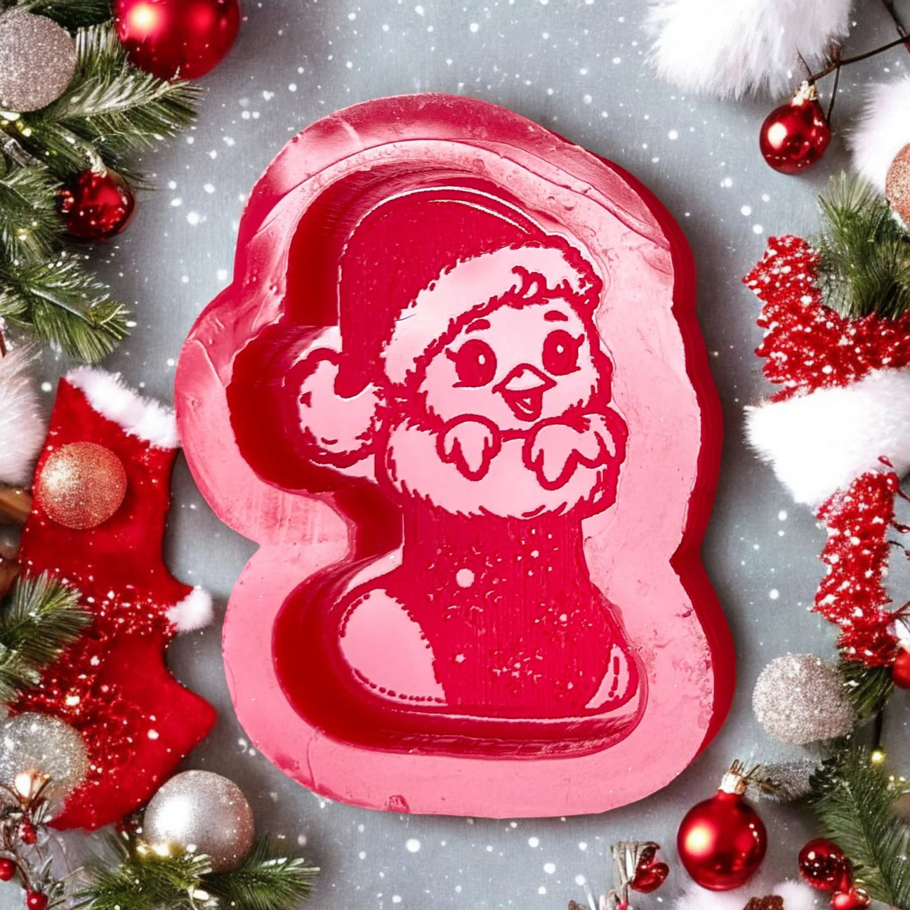 Chick In Stocking Mini