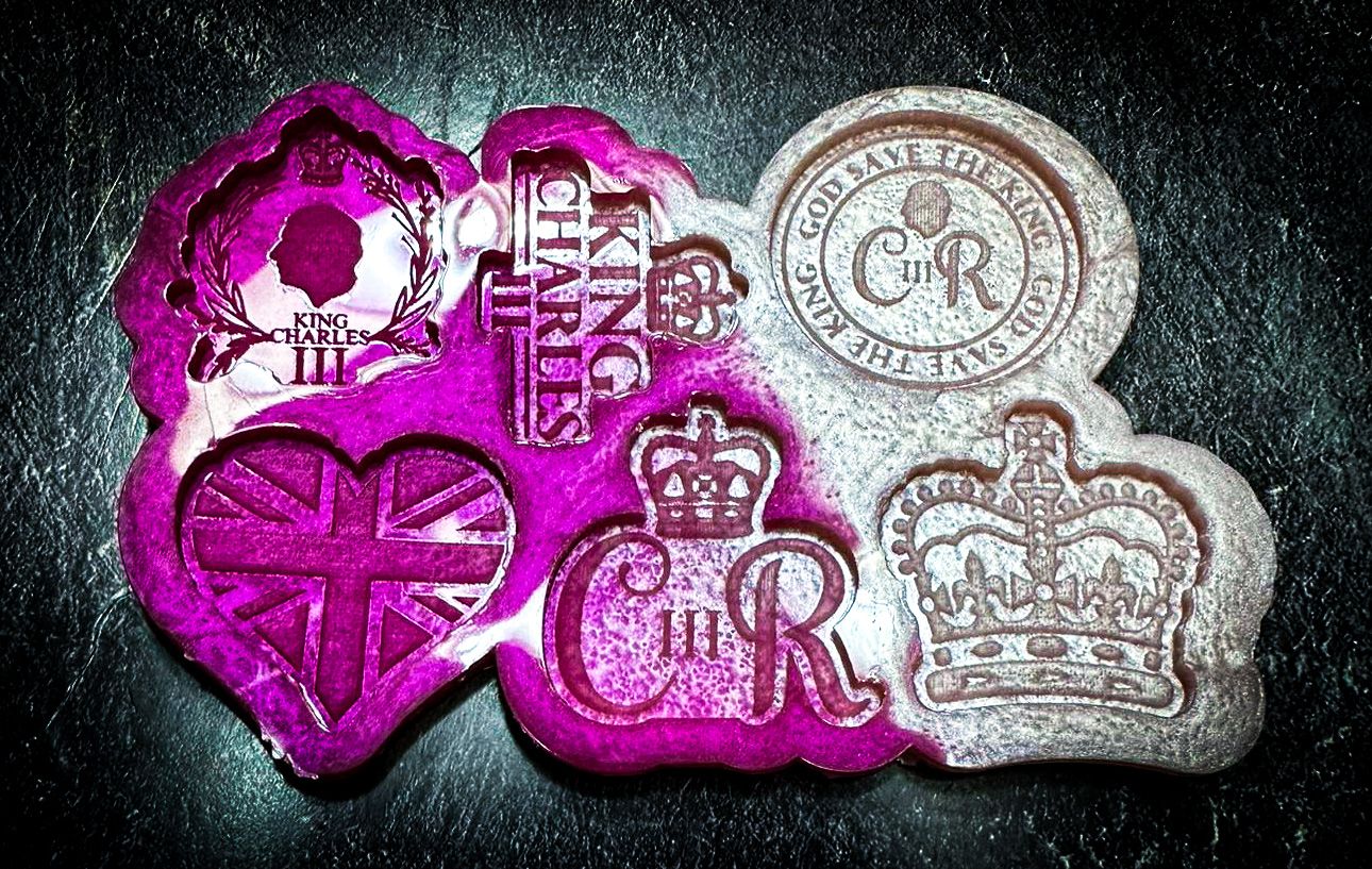 King Charles III Coronation 6 Cell Pallet