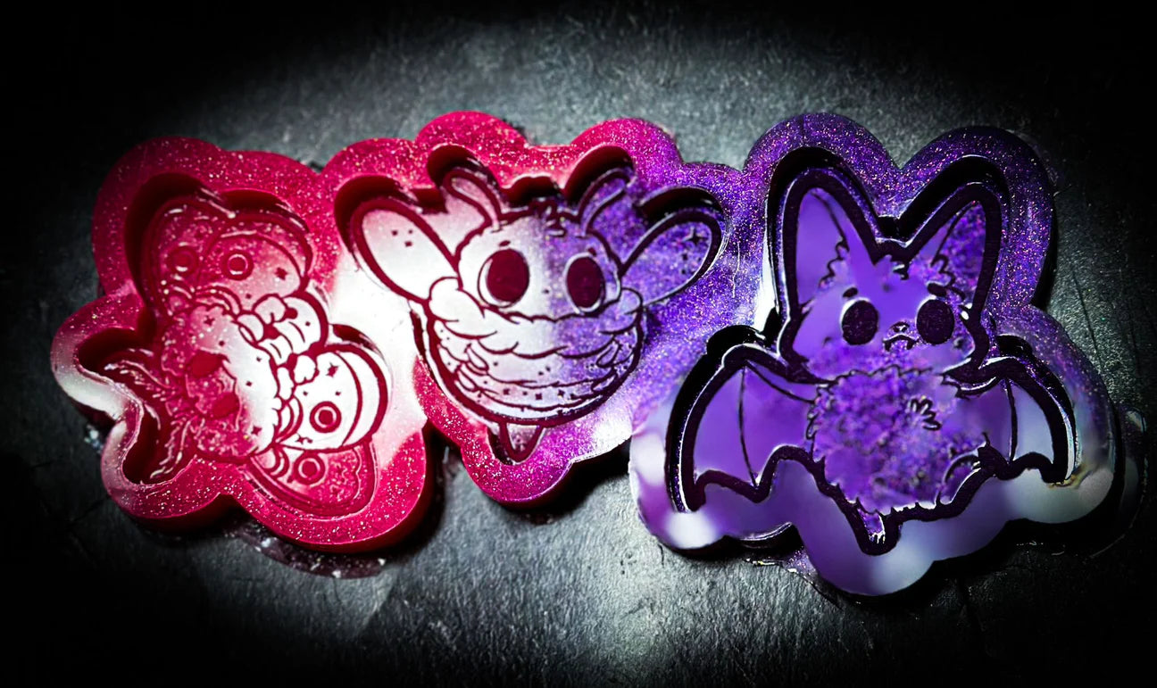 Moth Bee & Bat Trio Mould