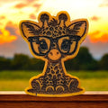Giraffe With Glasses Trio