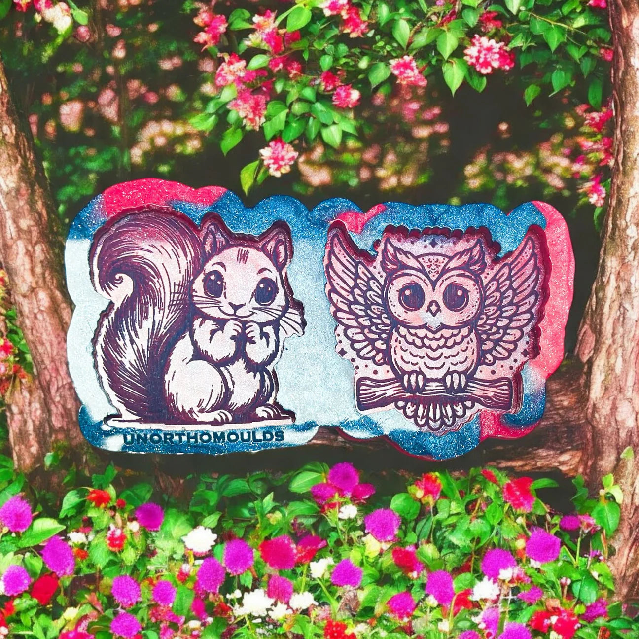 Squirrel & Owl Duo