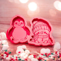Penguin & Snowman Duo