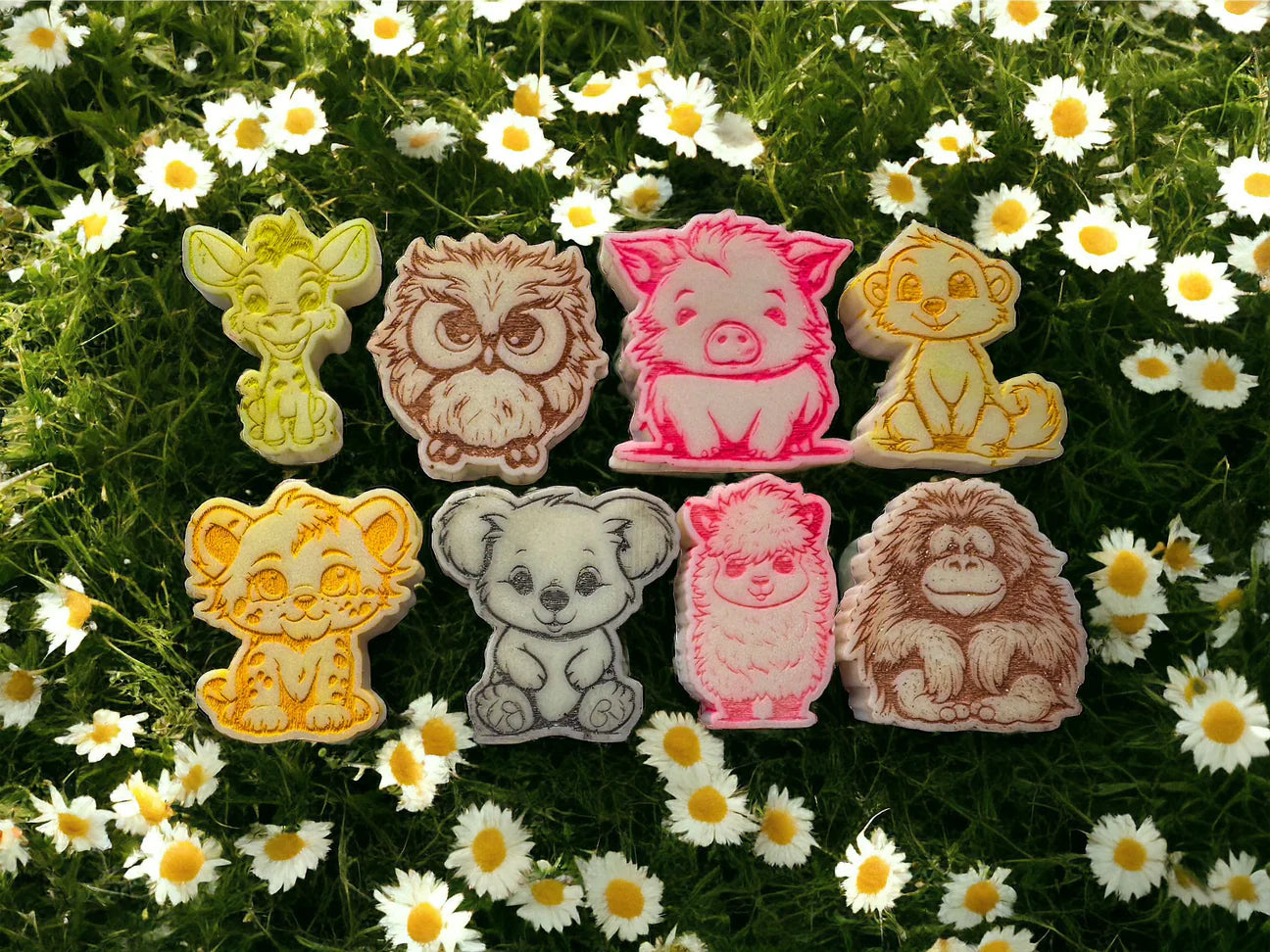 Animal Minis Set Of 8