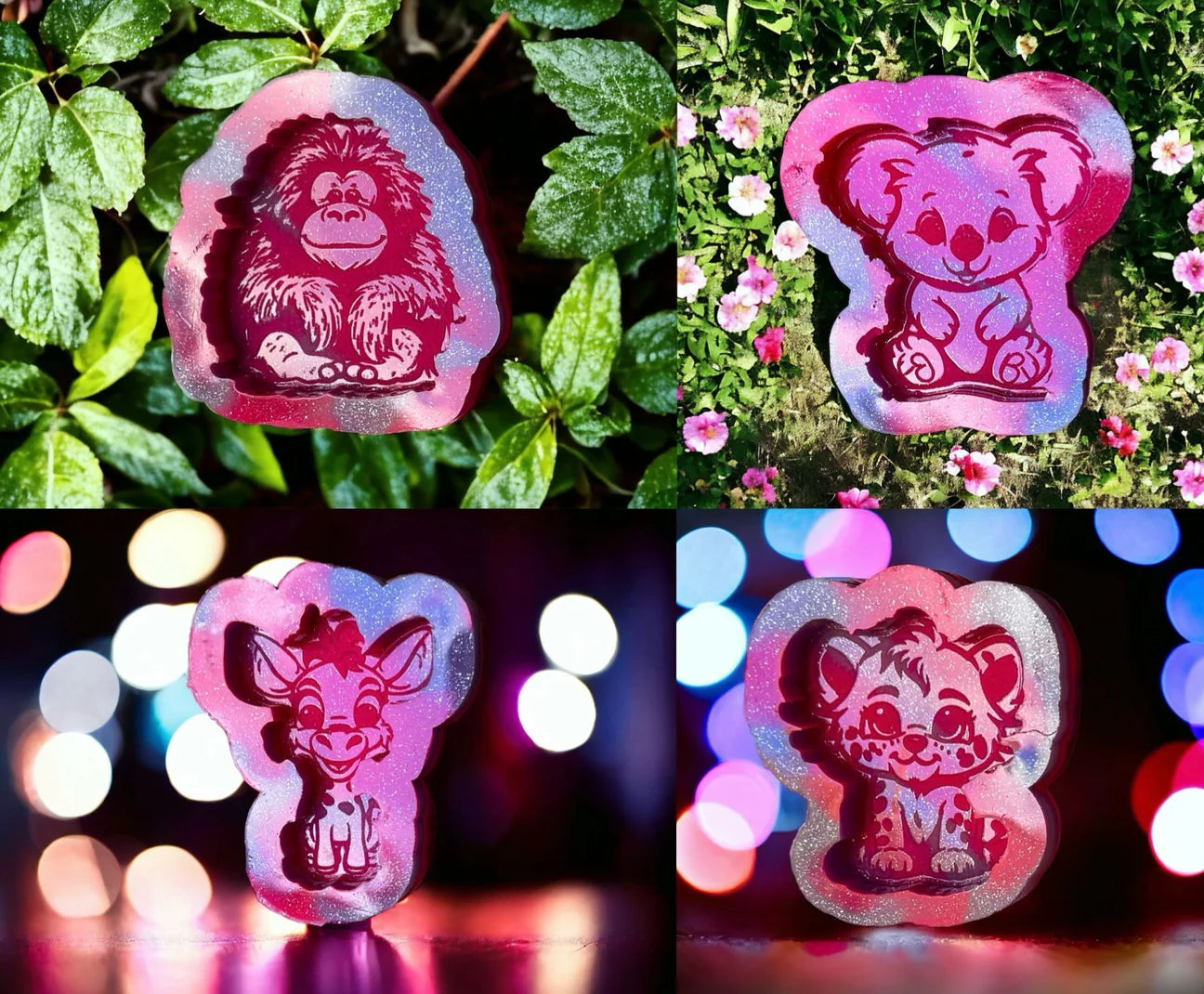 Animal Mini's Set Of 4 (2)