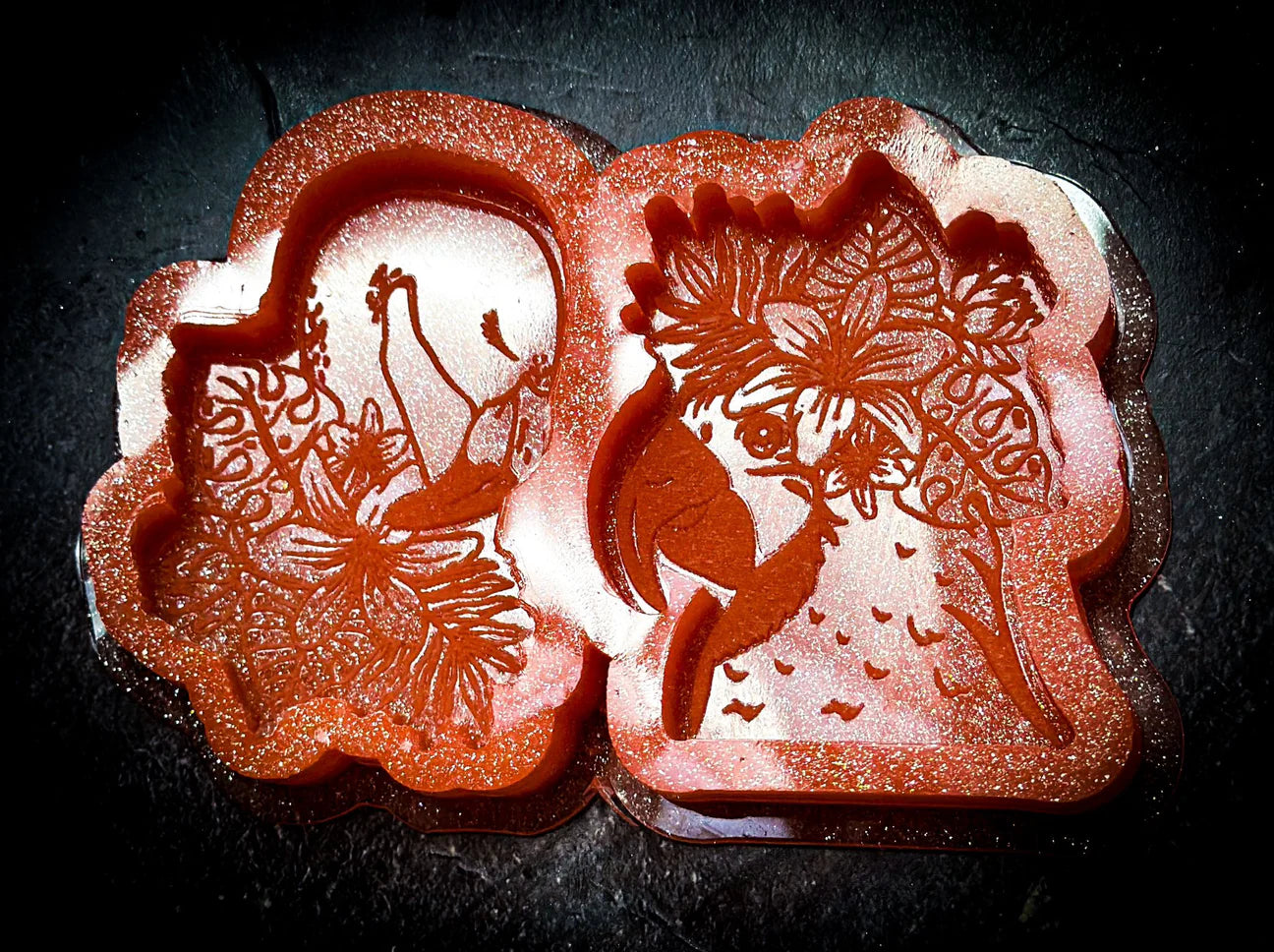 Fifi Flamingo & Pascale Parrot Duo Mould