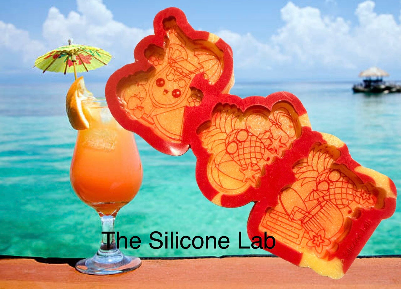 Beach Cocktail Bar Trio