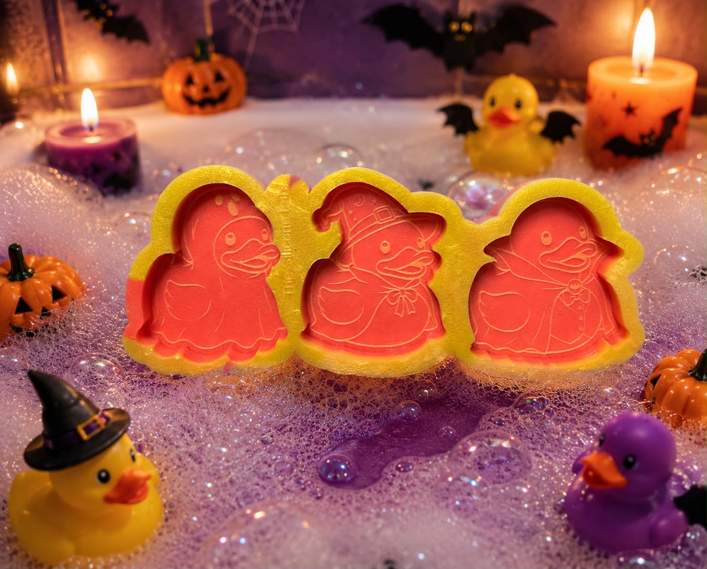 Halloween Duck Trio