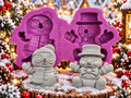 Mr & Mrs Snowy 3D Duo